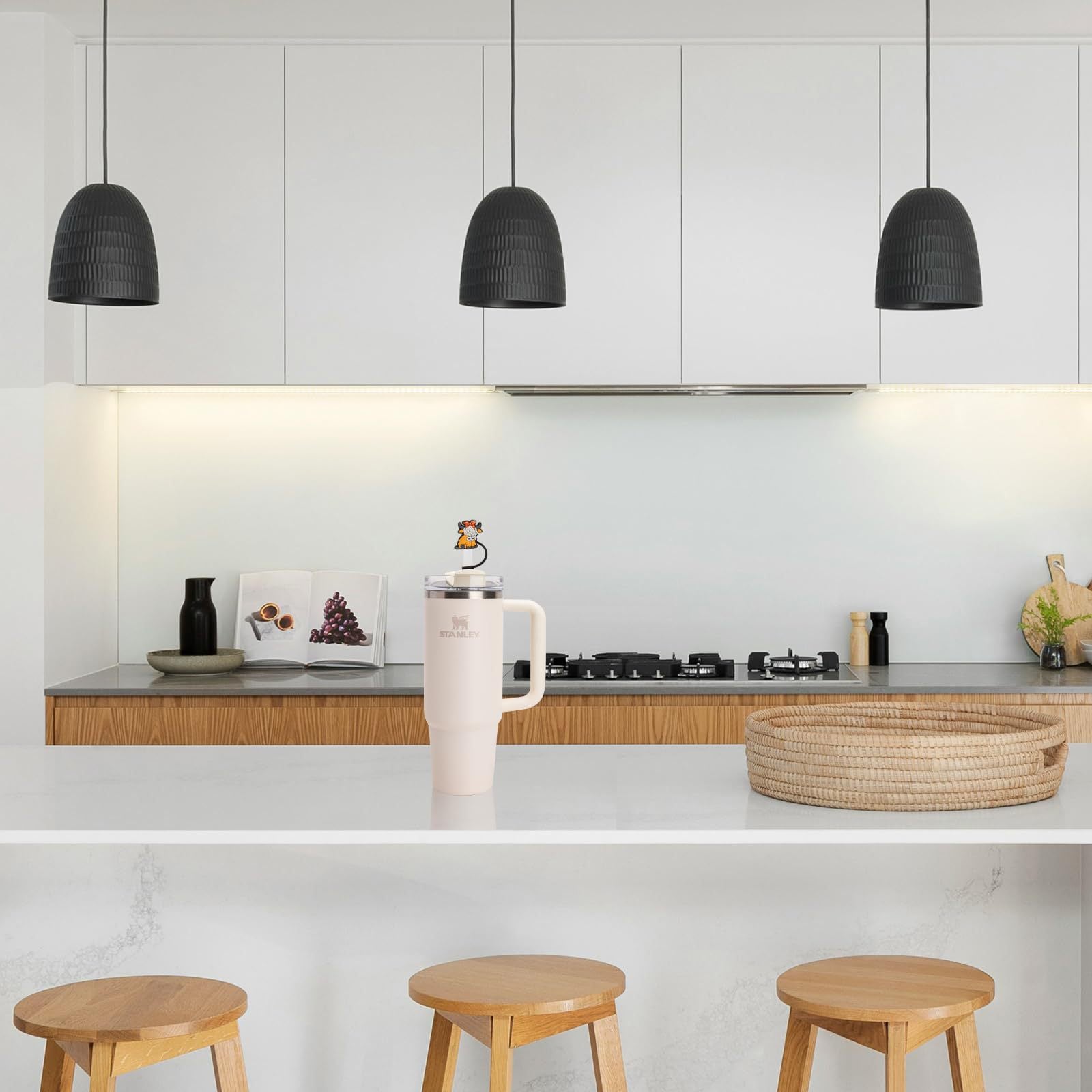 Wholesale Pack Yak Group Straw Cap Cartoon Animation